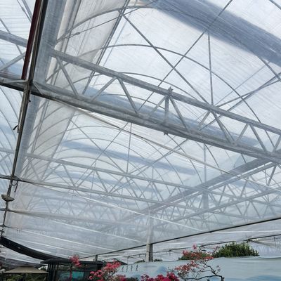 Serra a pellicola multi-span per la piantagione di erba Materiale di copertura ottimale e sistema di ombra