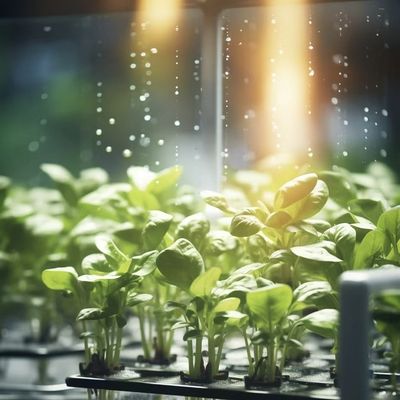 Metodo di coltivazione idroponica Contenitore di albero di legname Serra con materiali