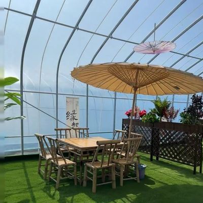 Serre a luce solare multi-span La scelta definitiva per la produzione vegetale idroponica
