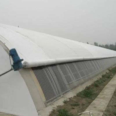 Serra a doppio strato e tetto ad arco per la coltivazione di pomodori
