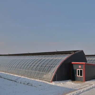 Serra a doppio strato per la coltivazione di ortaggi e la produttività temporanea del riscaldamento