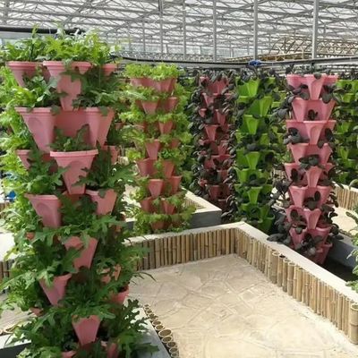 Sistema idroponico per serre agricole su larga scala con metodo di riscaldamento temporaneo