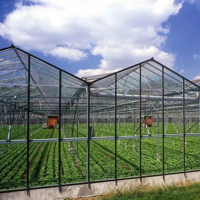 Metodo di coltivazione idroponica riscaldamento commerciale giardino serra di vetro per le piante